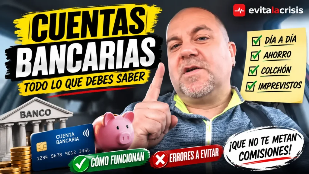 Tipos de cuentas bancarias: Javier Fuentes explica qué cuentas sí necesitas y cuáles no para organizar tus finanzas personales.