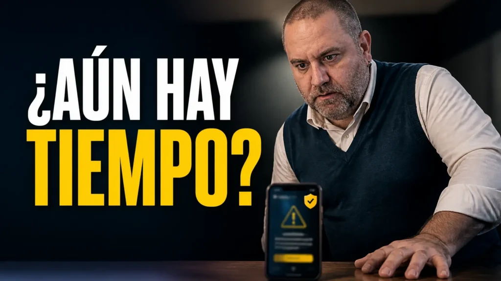 Javier Fuentes reacciona ante un pago sospechoso en su móvil, ilustrando qué hacer tras una estafa por internet para denunciar el fraude e intentar recuperar el dinero.