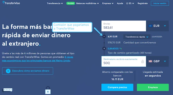 enviar-dinero-con-transferwise